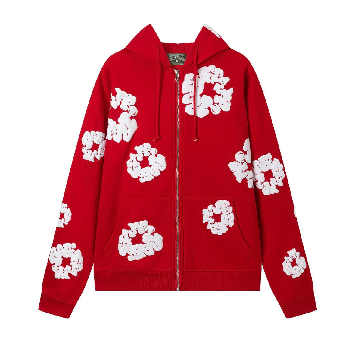 mined tears zip up