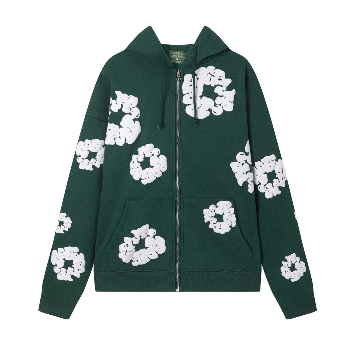 mined tears zip up