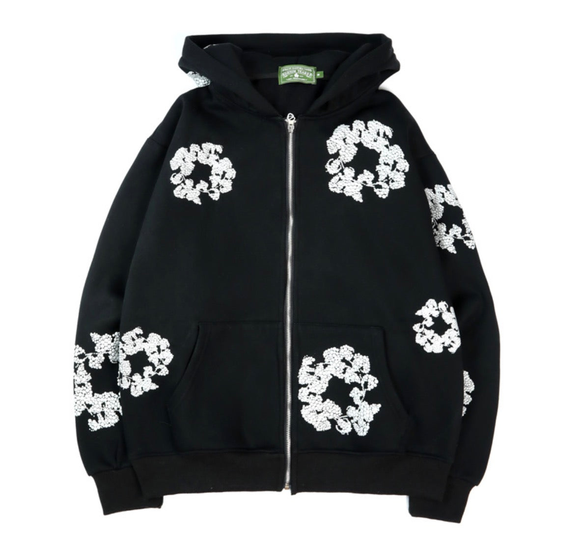 mined tears zip up