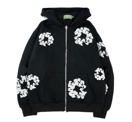 mined tears zip up